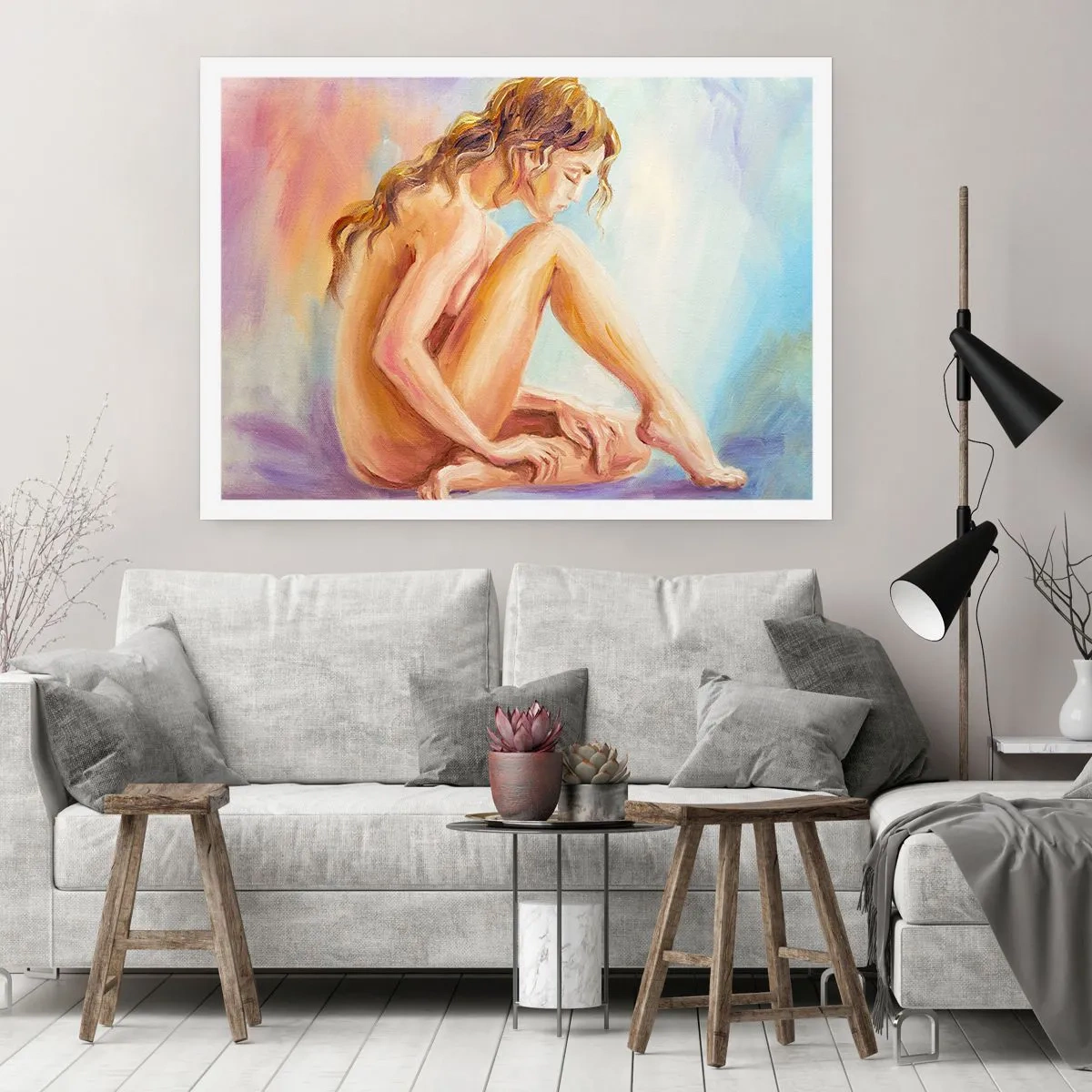 Poster - De daad van de jeugd - 100x70 cm