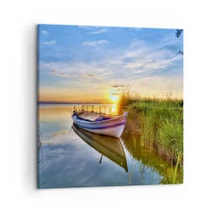 Schilderen op canvas - Baai van vervulde dromen - 50x50 cm