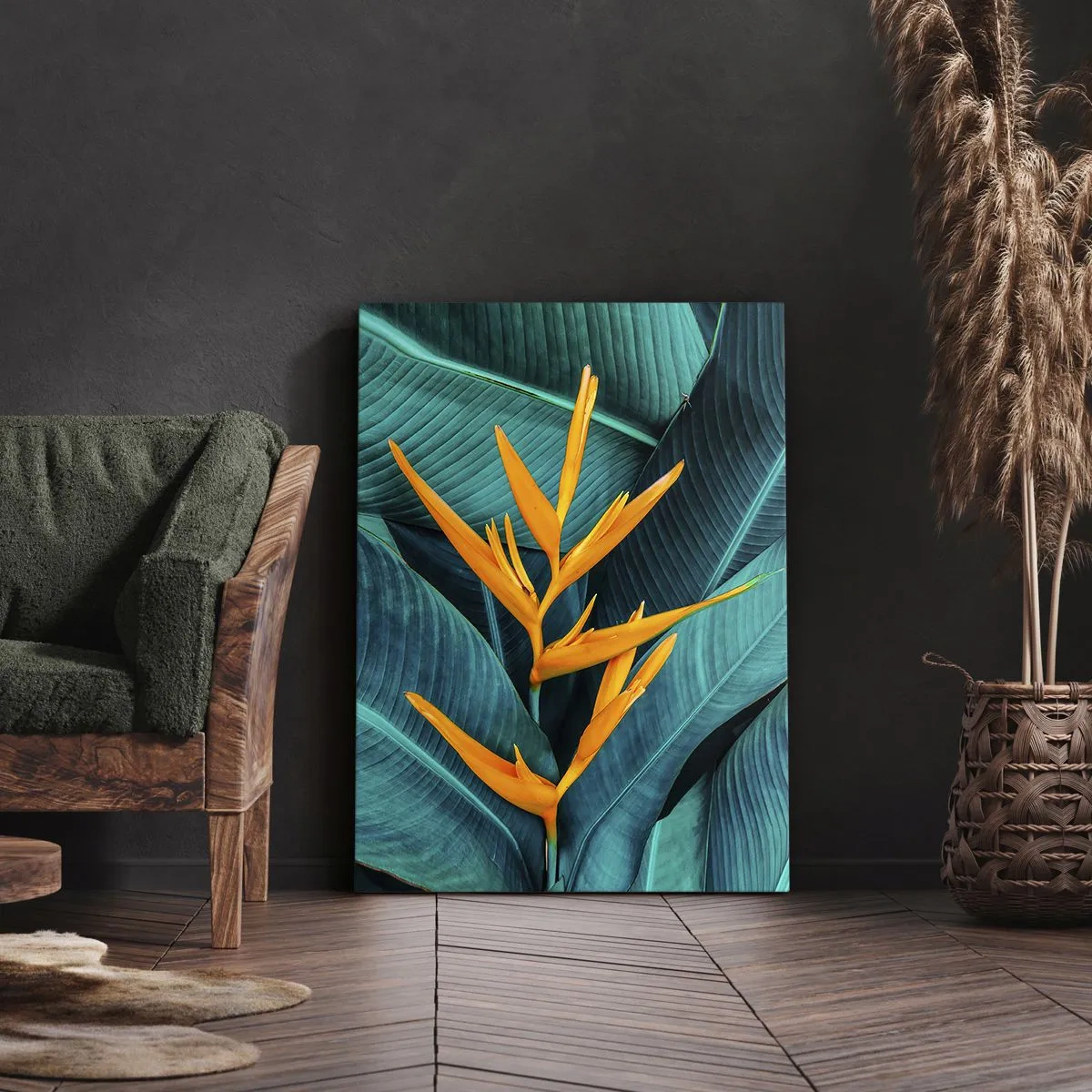 Schilderen op canvas - Eden bloem - 70x100 cm