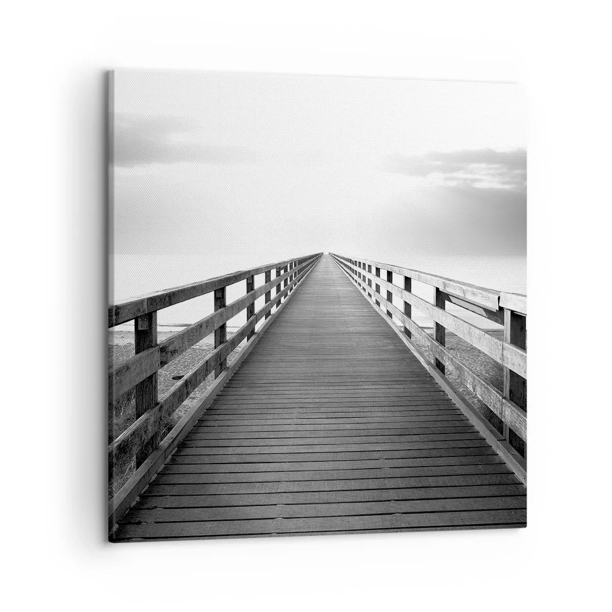 Schilderen op canvas - In de verte ... - 50x50 cm