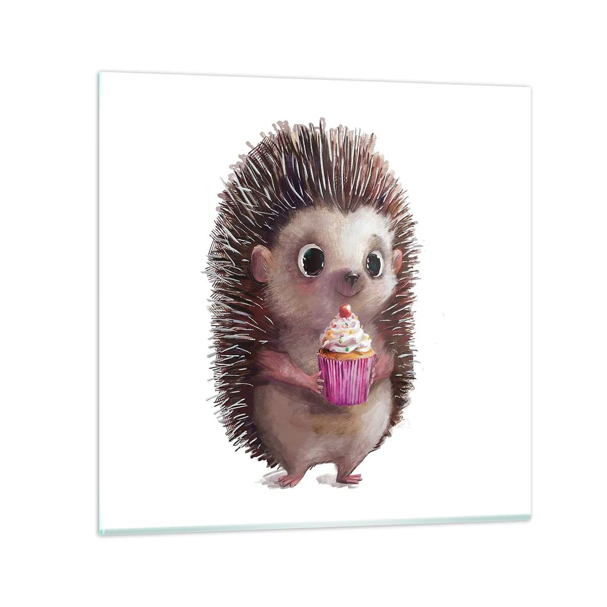 Schilderen op glas - De vakantie is elke dag - 40x40 cm