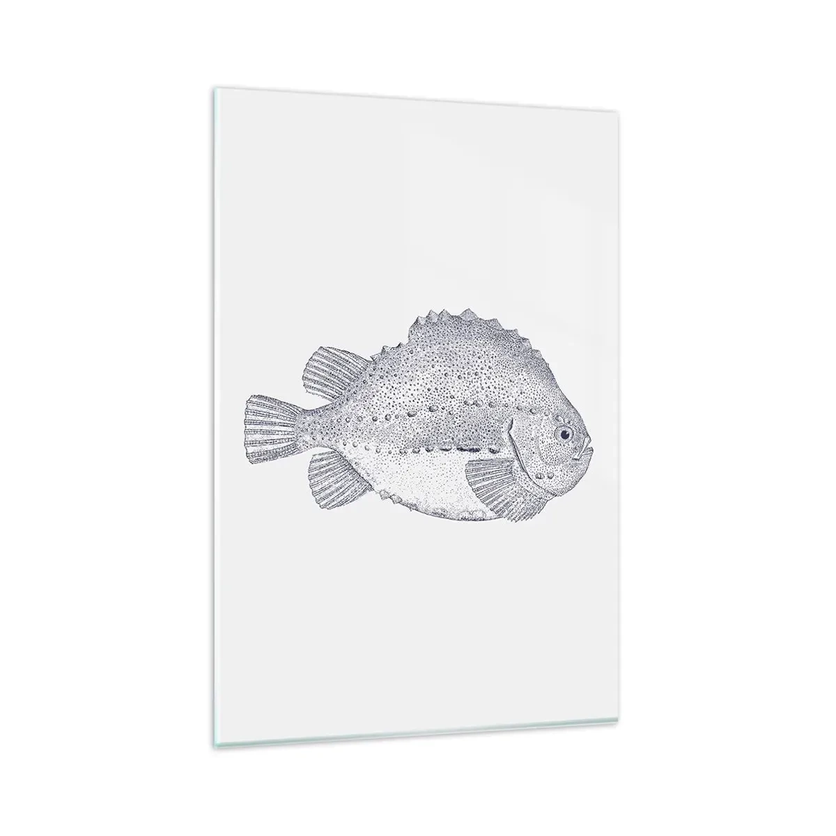 Schilderen op glas - Voor het album van de natuuronderzoeker - 80x120 cm