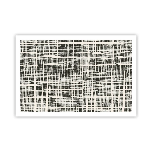 Poster - Geweven compositie - 91x61 cm