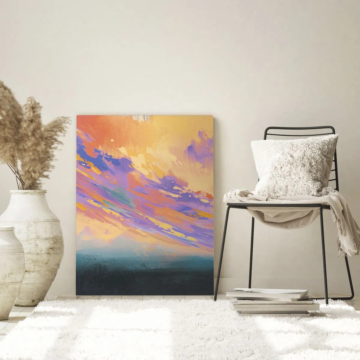 Schilderen op glas - Aantrekkingskracht - 50x70 cm