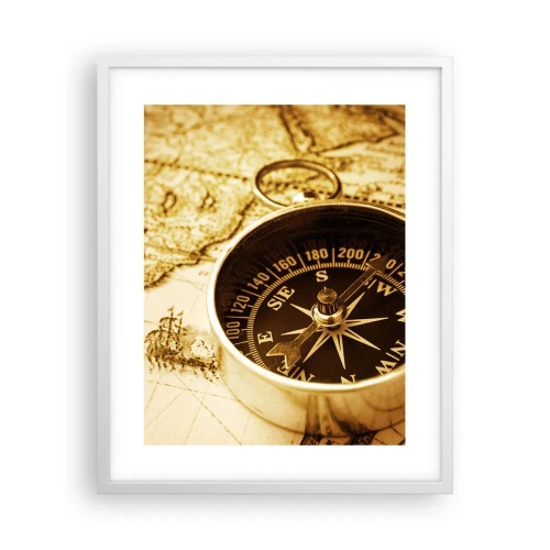 Poster in een witte lijst - Oost of west? - 40x50 cm