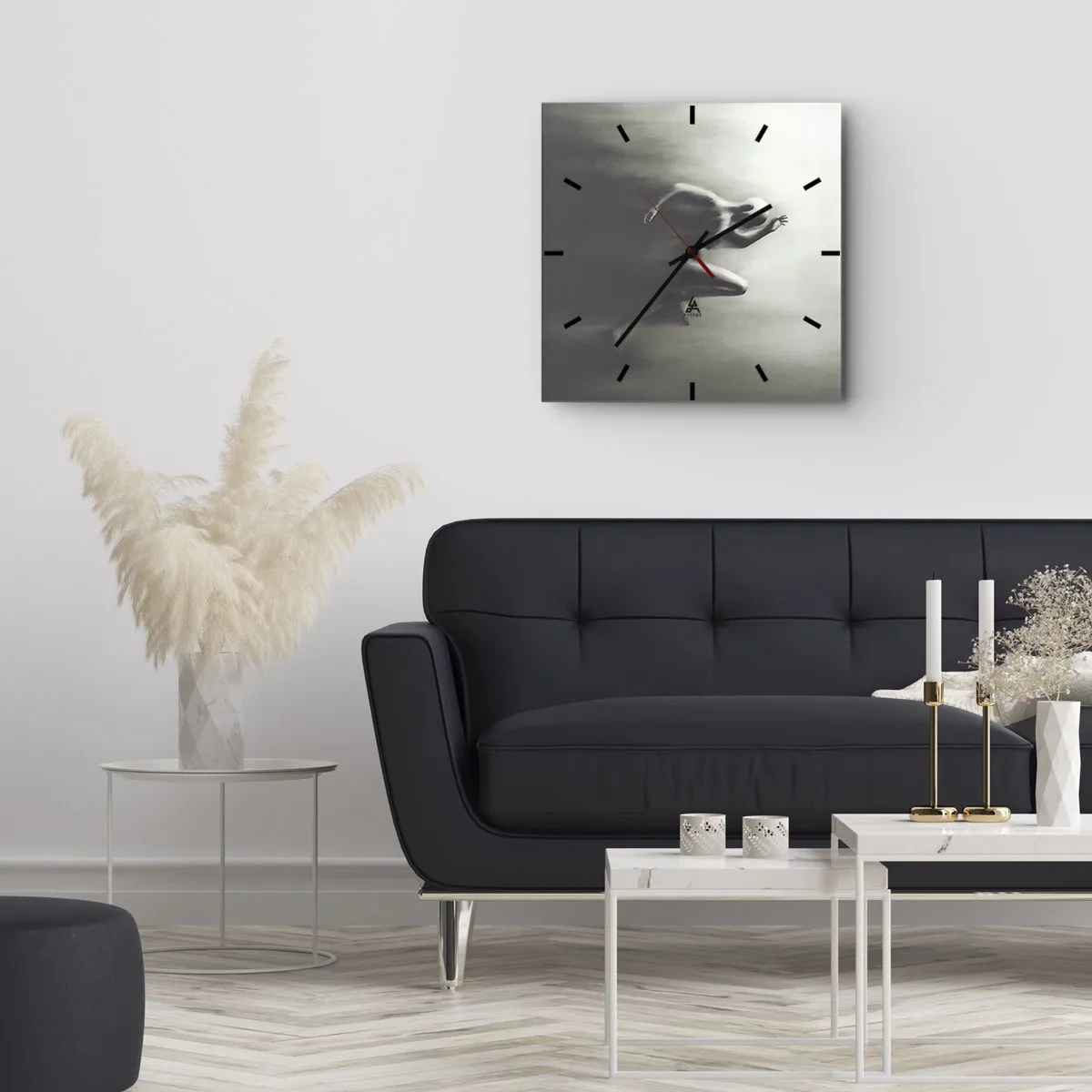 Wandklok - Klok - Niet te stopen - 40x40 cm