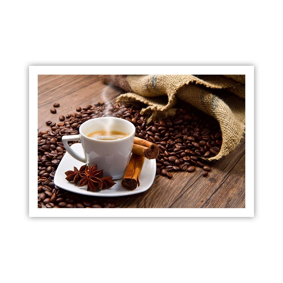 Poster - Pittige smaak en aroma - 91x61 cm