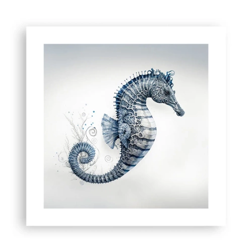 Poster - Een subtiele grap van de natuur - 40x40 cm