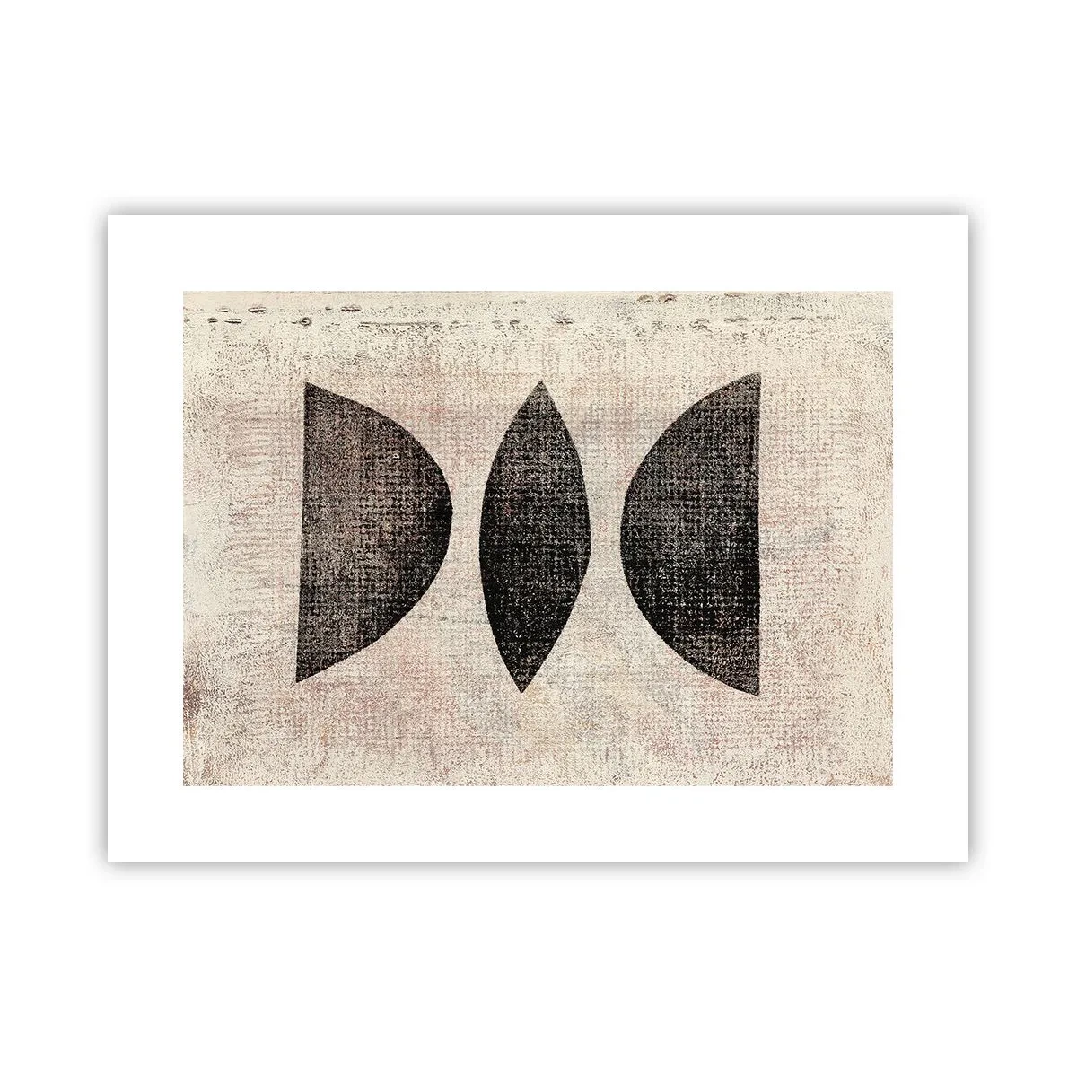 Poster - etnische abstractie - 40x30 cm