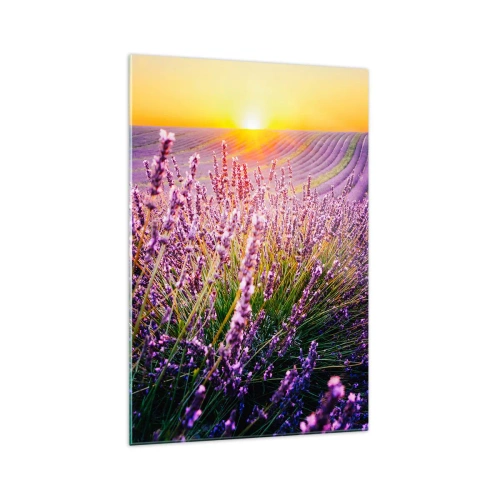 Schilderen op glas - Geurige korenvelden - 70x100 cm