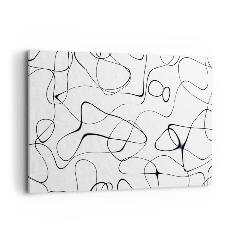 Schilderen op canvas - Levenspaden, wisselvalligheden - 120x80 cm
