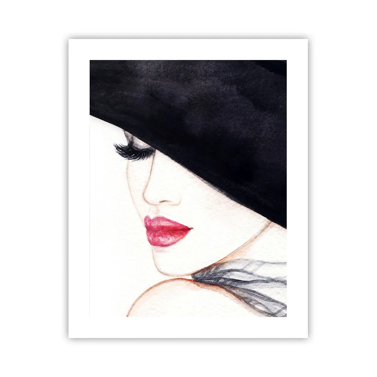 Poster - Elegantie en sensualiteit - 40x50 cm