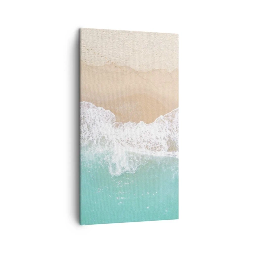 Schilderen op canvas - Een strelende aanraking - 45x80 cm