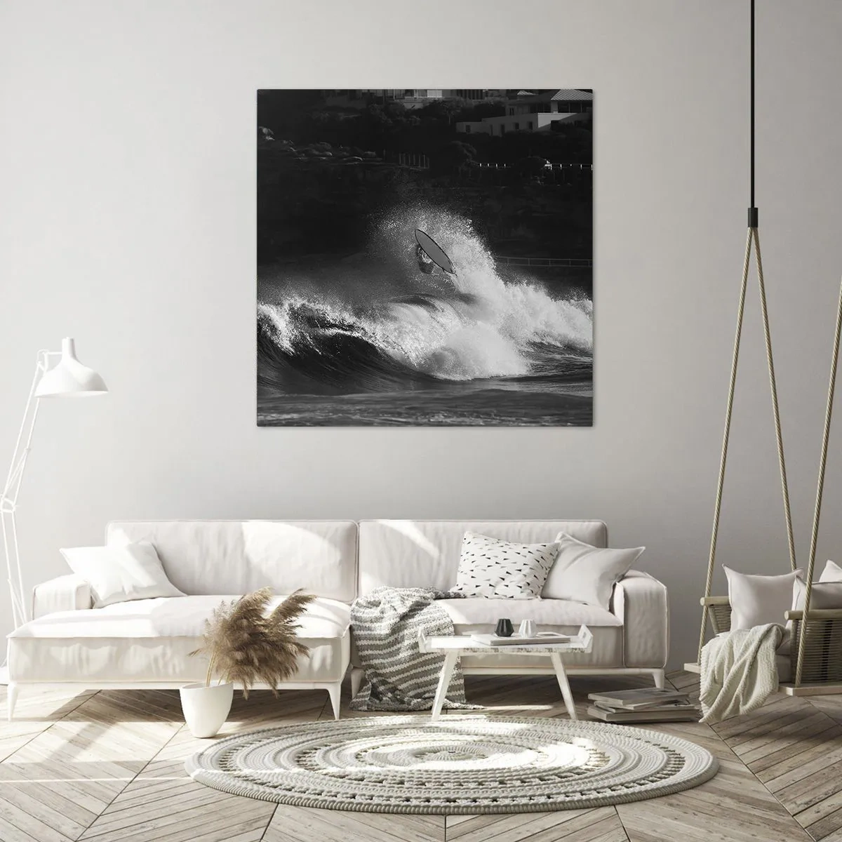 Schilderen op canvas - Uitdaging aanvaard! - 60x60 cm