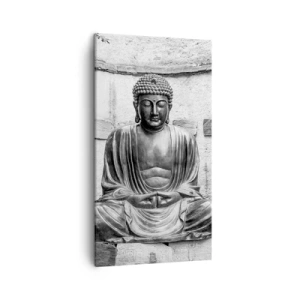 Schilderen op canvas - Aan de bron van vrede - 45x80 cm