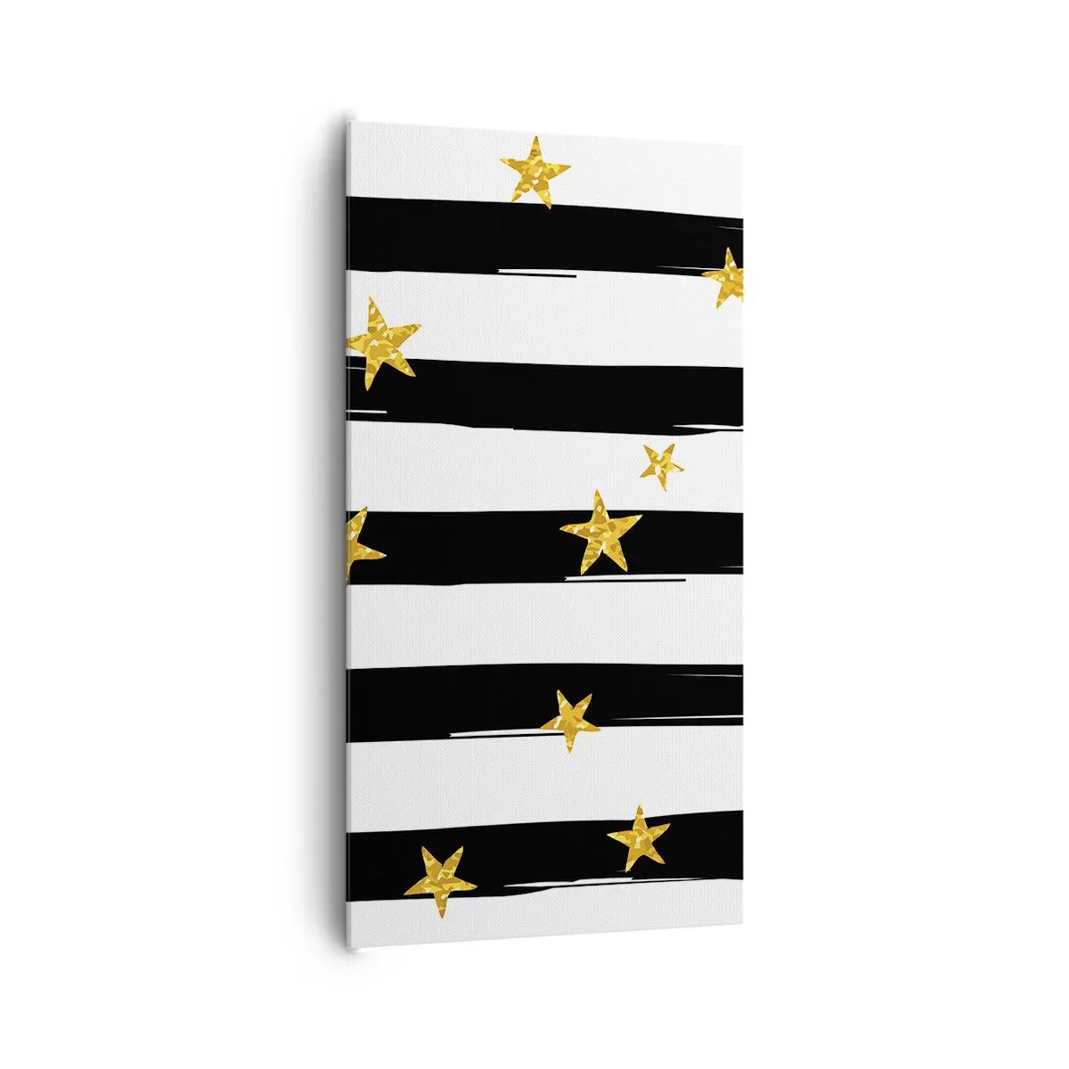 Schilderen op canvas - We zijn allemaal geboren onder een gelukkige ster - 65x120 cm