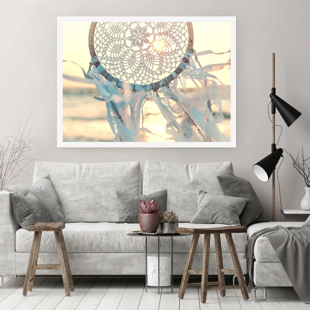 Poster - Kanten totem - 100x70 cm