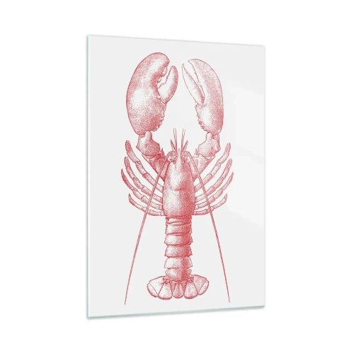 Schilderen op glas - Een kreeft waardig Homer - 50x70 cm