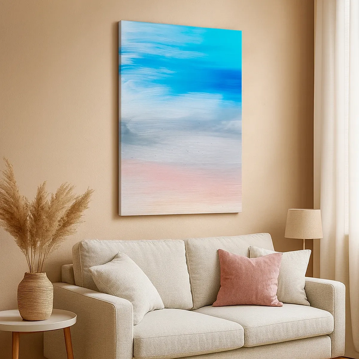 Schilderen op canvas - Elementen: lucht - 50x70 cm