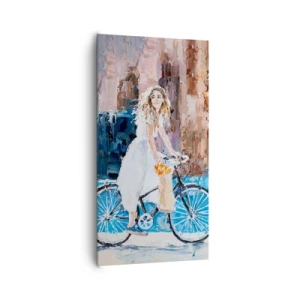 Schilderen op canvas - Vreugde in de ochtend - 65x120 cm