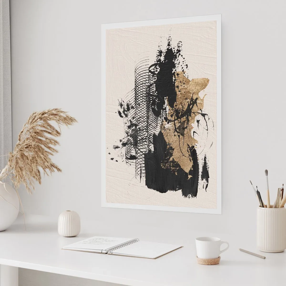Poster - Compositie met passie - 50x70 cm