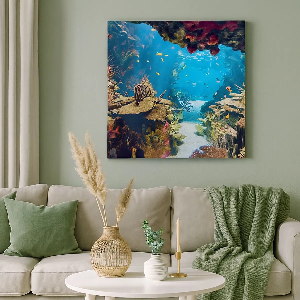 Schilderen op canvas - Je hebt het niet eens gedroomd - 30x30 cm