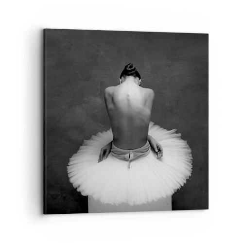 Schilderen op canvas - Het bloeit gewoon - 70x70 cm