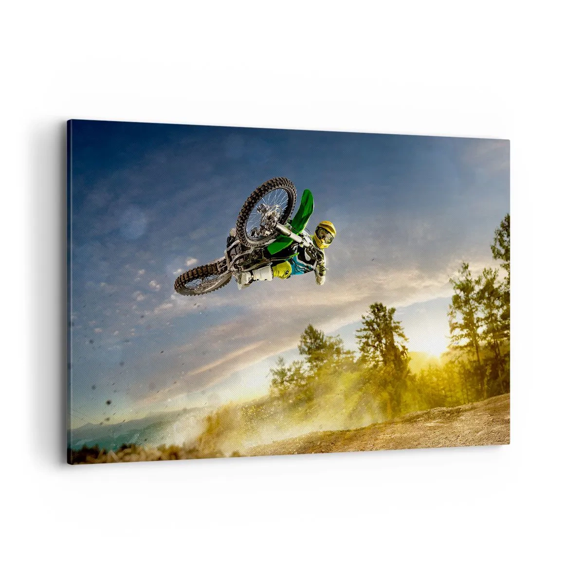 Schilderen op canvas - Schakel emoties in! - 120x80 cm