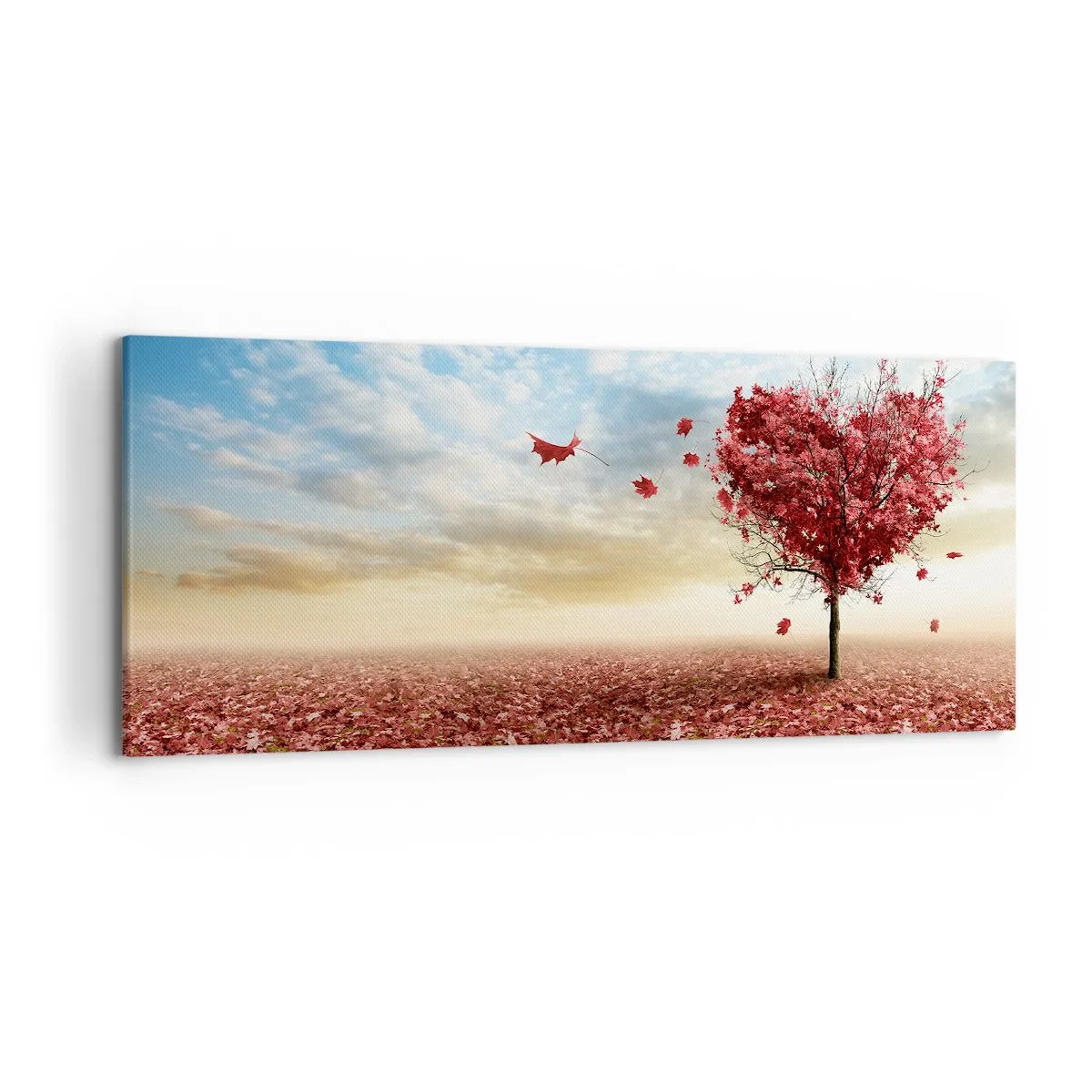 Schilderen op canvas - Word ook verliefd - 120x50 cm