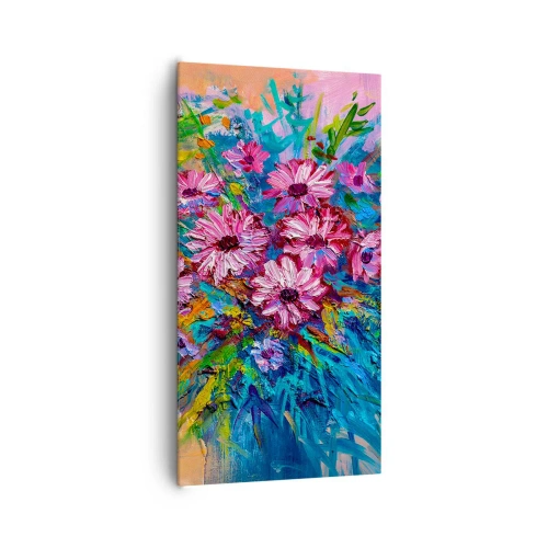 Schilderen op canvas - Levensenergie - 65x120 cm