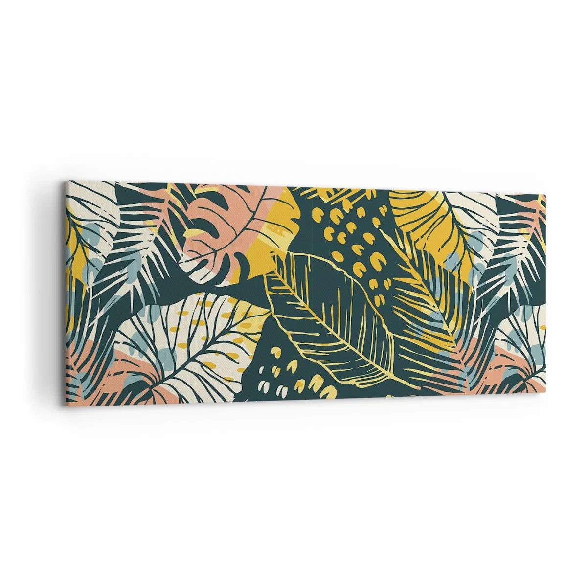 Schilderen op canvas - Lommerrijke fantasie - 120x50 cm