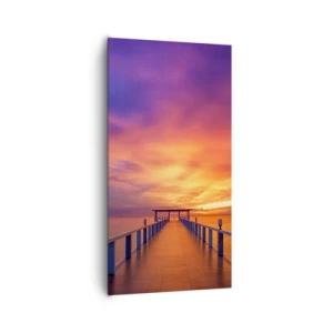 Schilderen op canvas - Zonder einde - 65x120 cm