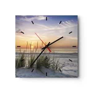 Wandklok - Klok - Kijk, denk, voel - 30x30 cm