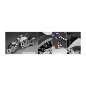 Fotobehang Monster Zelfklevend Deluxe Sticker - Je wilt bijna knielen - Automobiel, Motor, Reizen - 100x30 cm