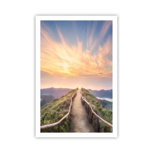 Poster - Dicht bij de hemel - 61x91 cm