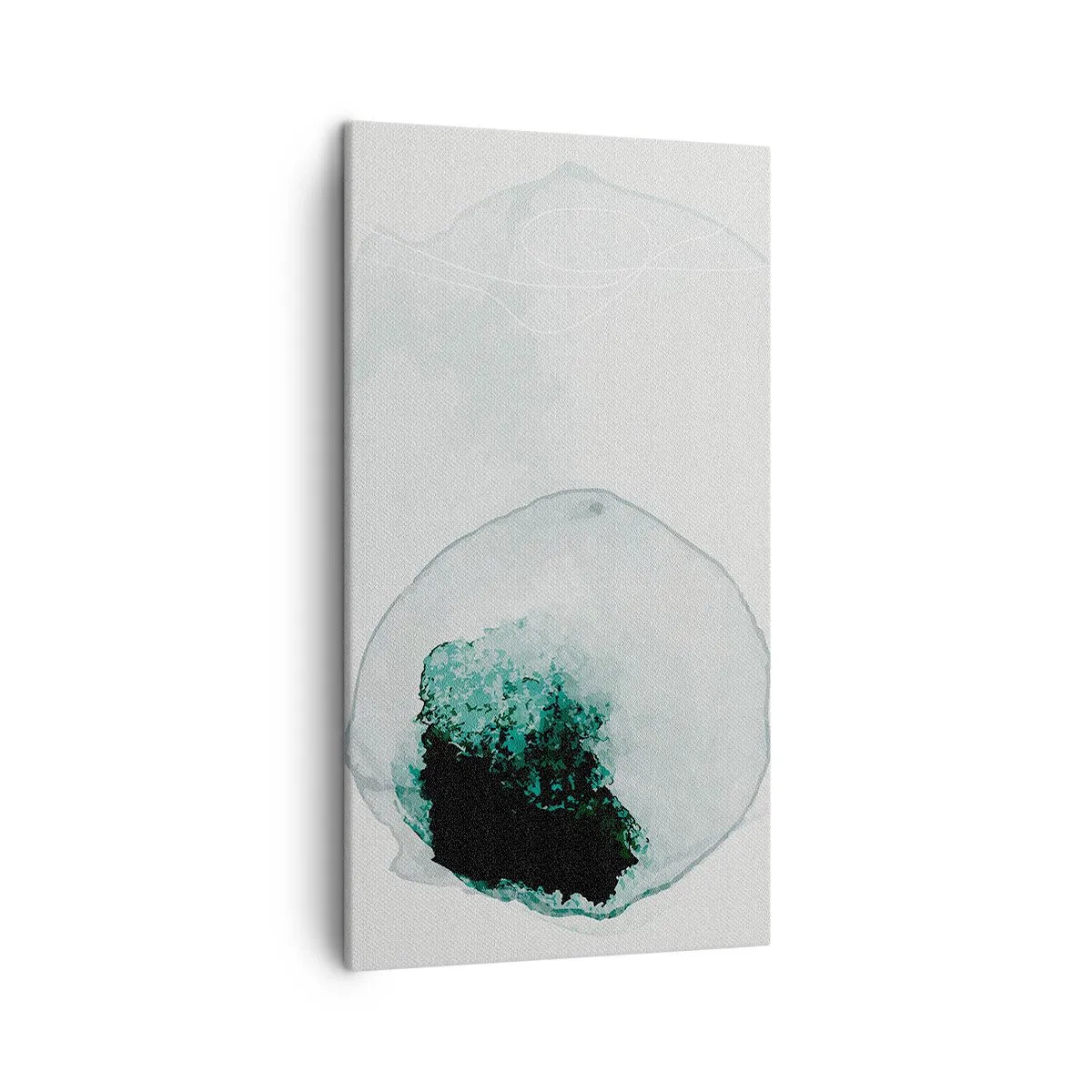 Schilderen op canvas - In een druppel water - 45x80 cm