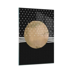 Schilderen op glas - Samenstelling: galaxy-vlag - 70x100 cm