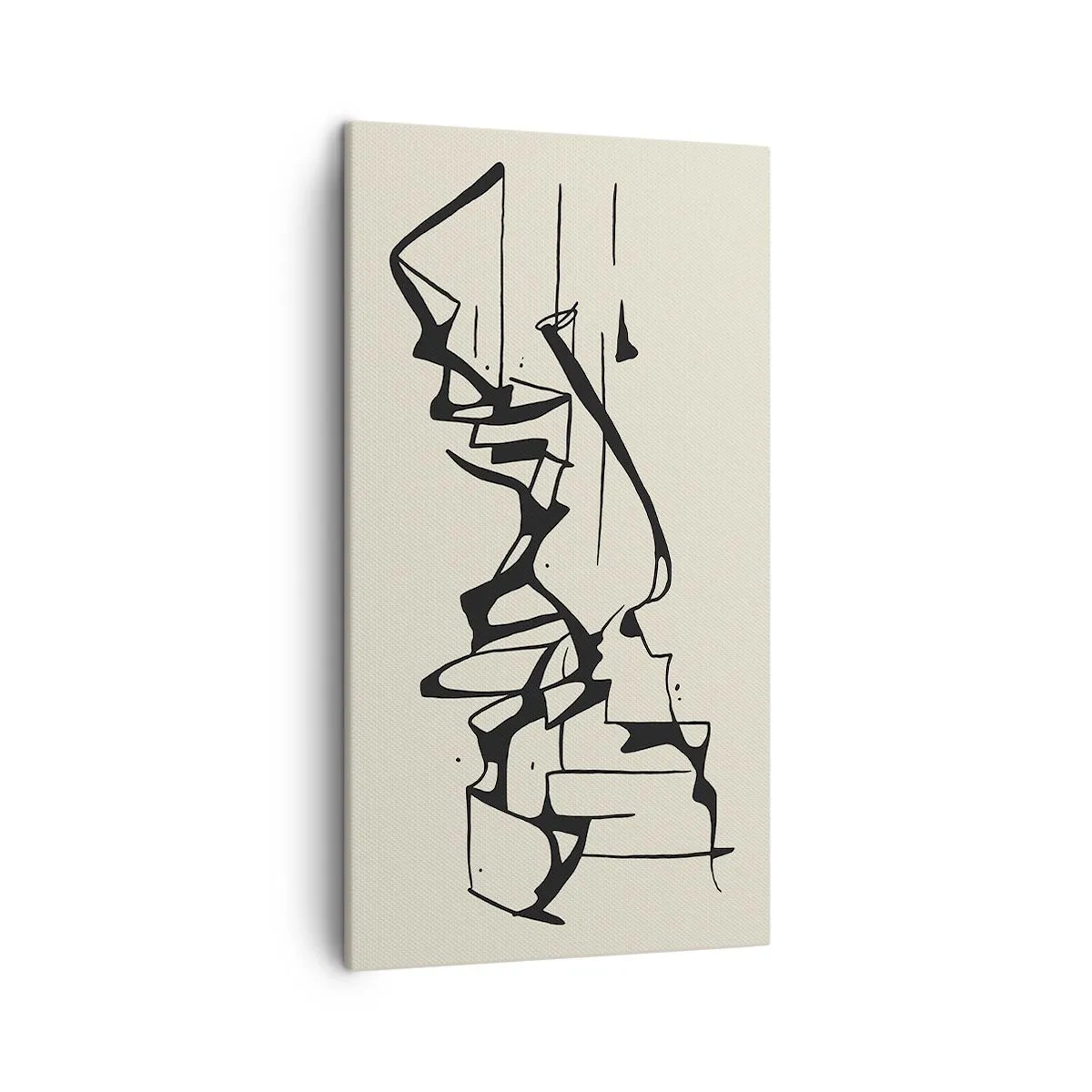Schilderen op canvas - Misschien een landschap - 45x80 cm