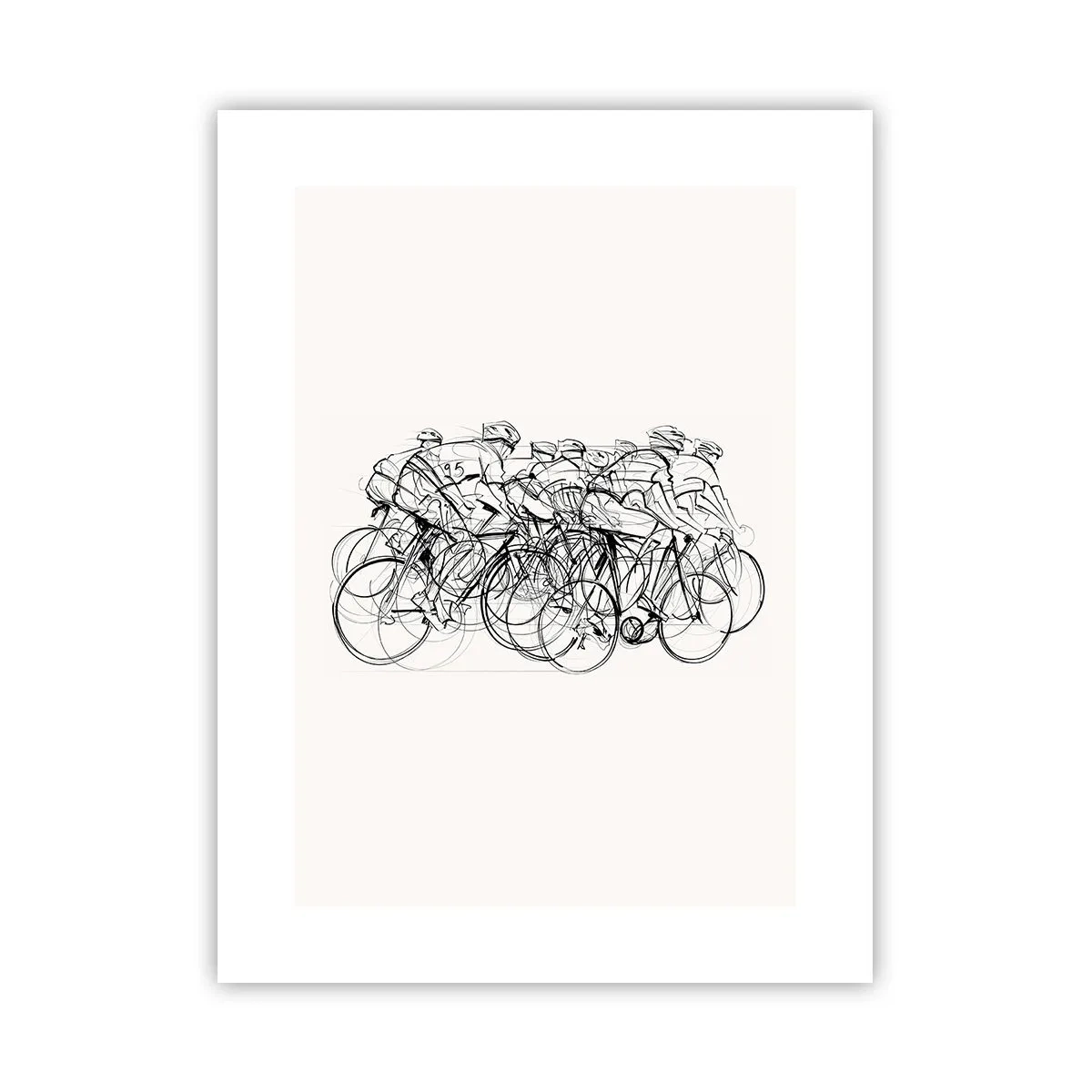Poster - Samen als team - 30x40 cm