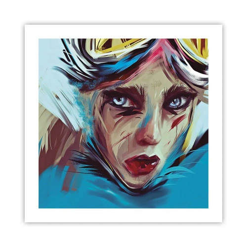 Poster - Straatvechter - 50x50 cm