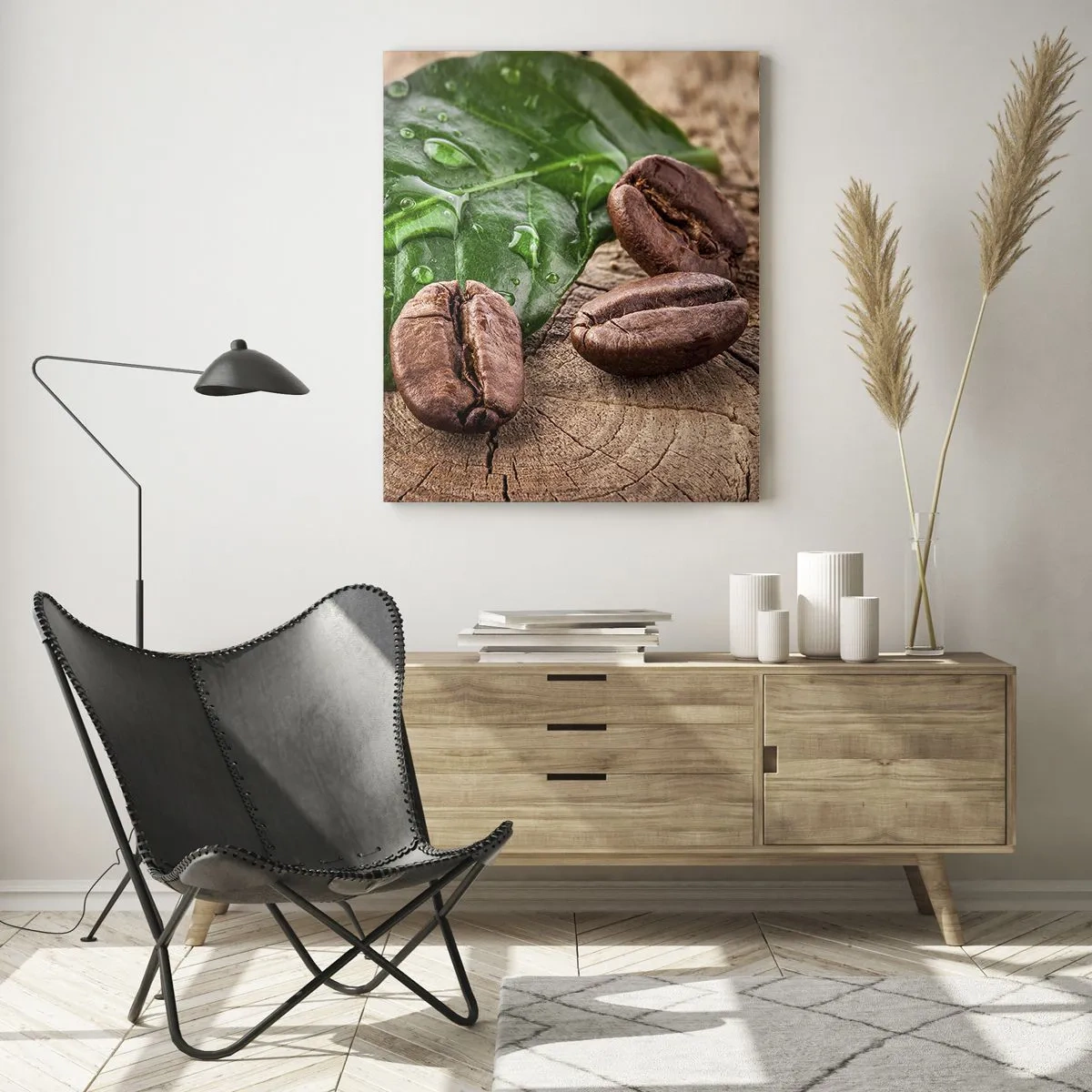 Schilderen op glas - De meest ware en zwarte - 50x70 cm