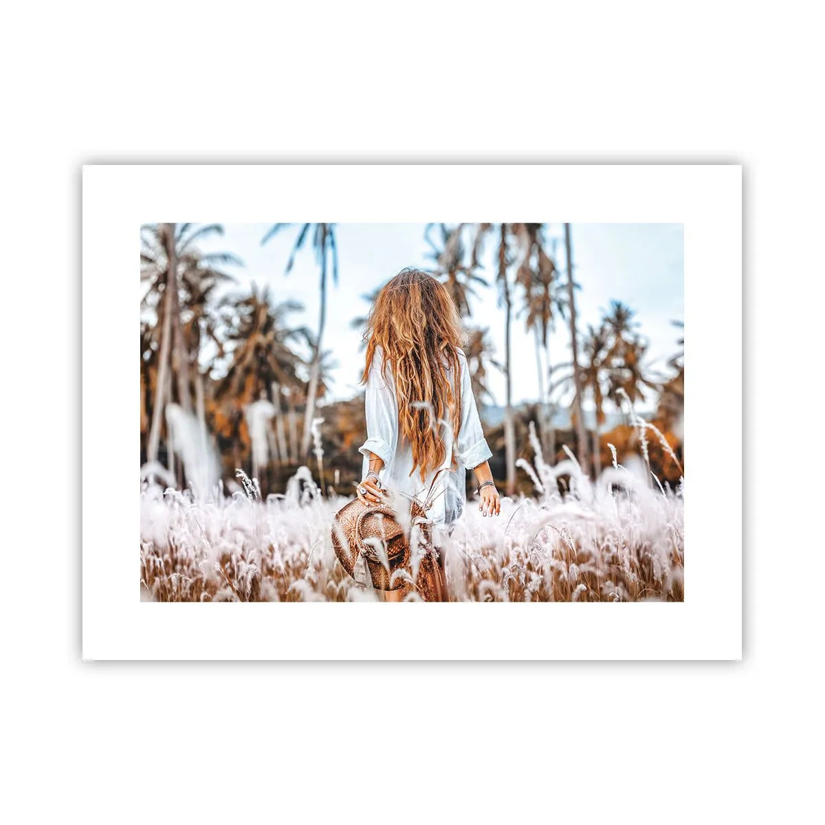 Poster - Geboren uit graspluis - 40x30 cm