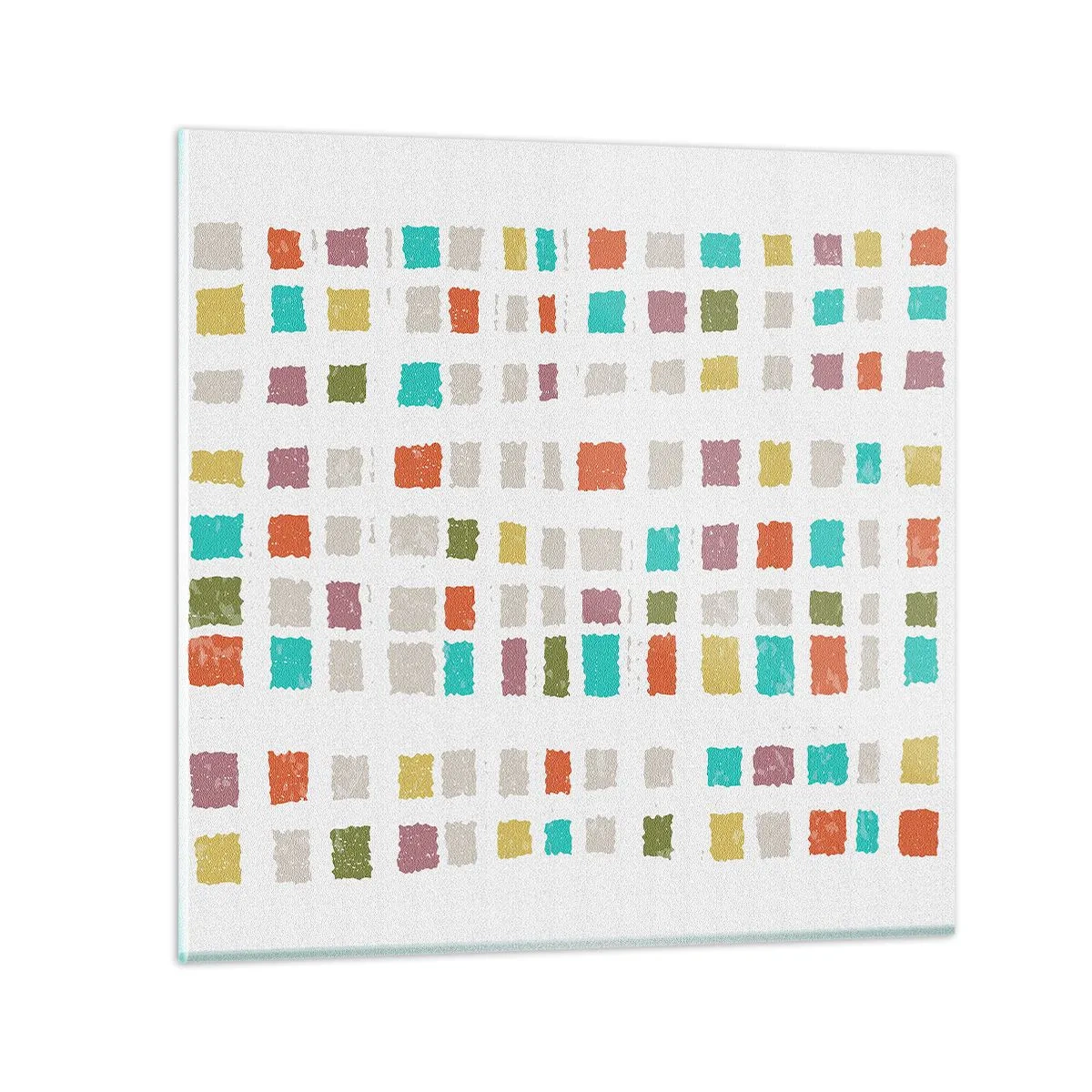 Schilderen op glas - Onbekend spel - 40x40 cm