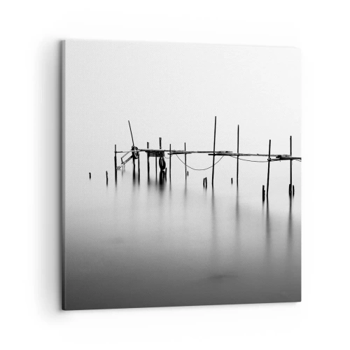 Schilderen op canvas - Wat als er geen wereld is? - 50x50 cm