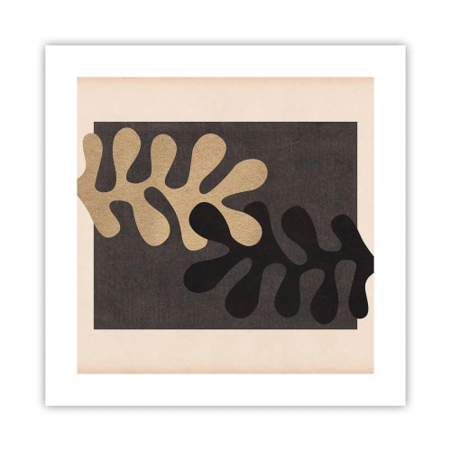 Poster - Afwezigheid en complement - 40x40 cm