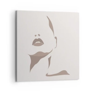 Schilderen op canvas - Gemaakt van licht en schaduw - 50x50 cm