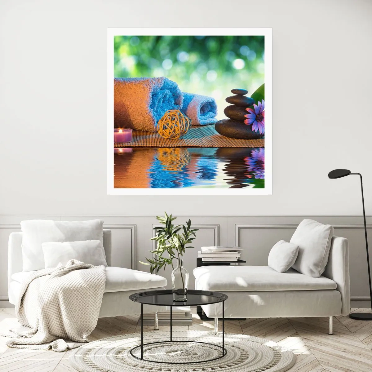 Poster - Tijd voor het lichaam - 40x40 cm