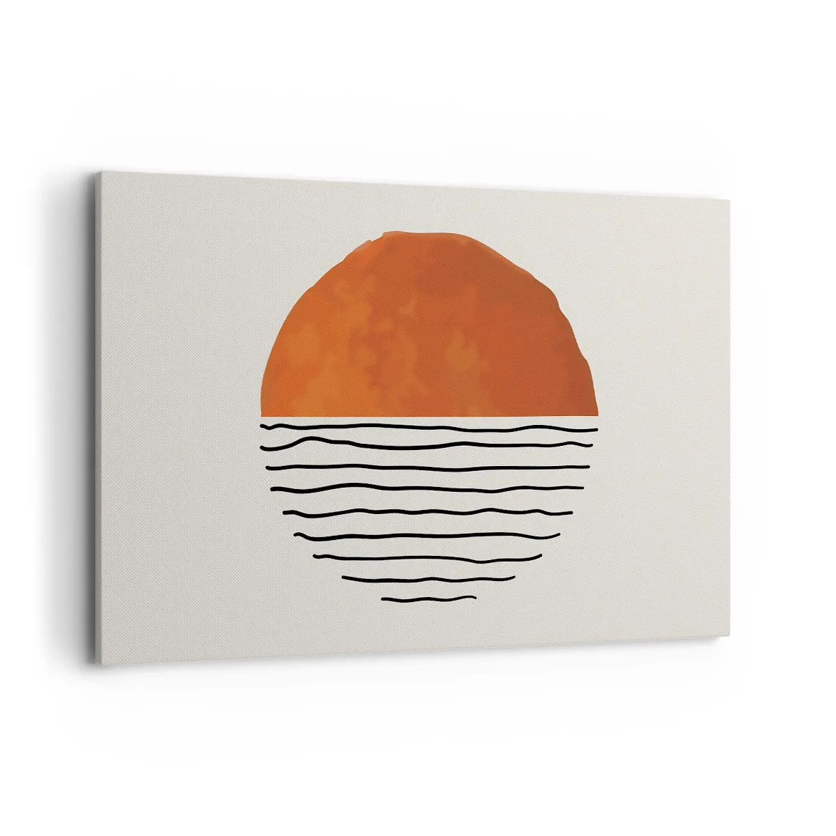 Schilderen op canvas - In het Japanse klimaat - 120x80 cm