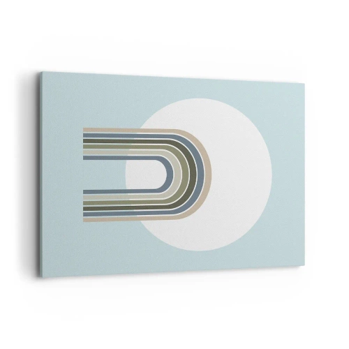 Schilderen op canvas - Onweerstaanbare aantrekkingskracht - 100x70 cm