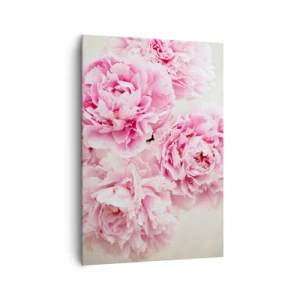 Schilderen op canvas - In roze glamour - 70x100 cm